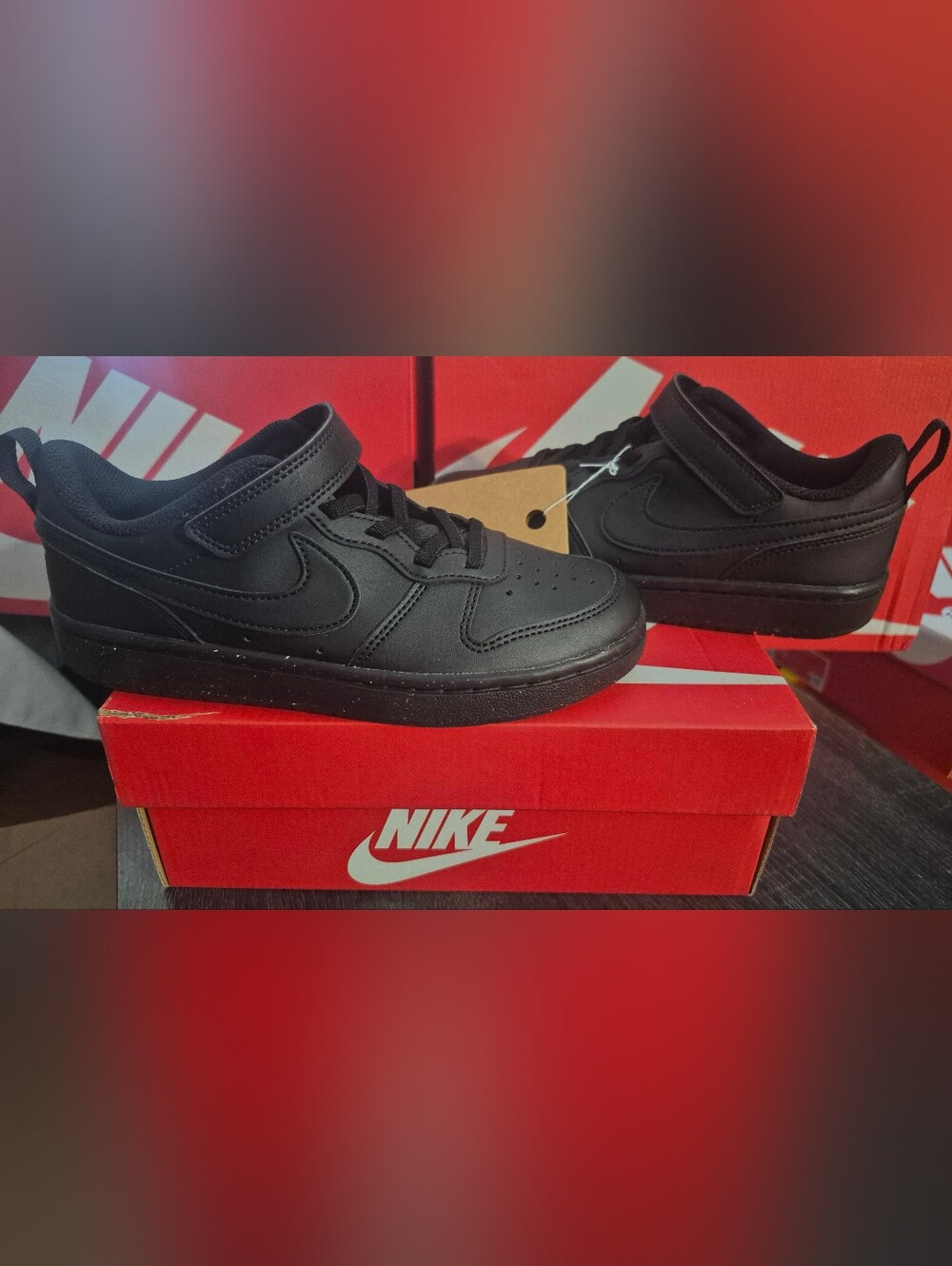 Nike Kids' Black High-Top Sneakers